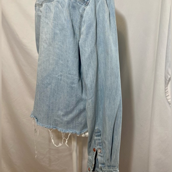 MNG Mango Jeans Denim Jacket/Top - Picture 4 of 8